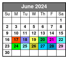 Ultimate Manhattan Sightseeing June Schedule