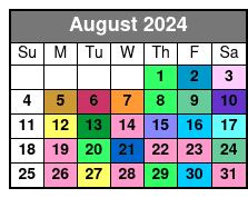 Ultimate Manhattan Sightseeing August Schedule
