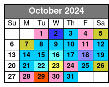 Ultimate Manhattan Sightseeing October Schedule