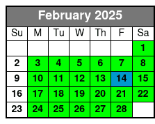 Ultimate Manhattan Sightseeing February Schedule