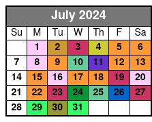 Manhattan, Brooklyn and Staten July Schedule