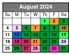 Manhattan, Brooklyn and Staten August Schedule