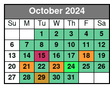 Manhattan, Brooklyn and Staten October Schedule