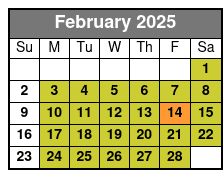 Manhattan, Brooklyn and Staten February Schedule