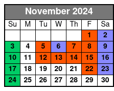 Front Balcony November Schedule