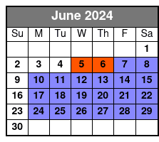 6:30 Tour June Schedule