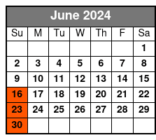 Sunday June Schedule