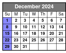 Sunday December Schedule