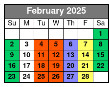 Houdini February Schedule
