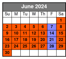 90 Minutes ( 6 Stops ) June Schedule