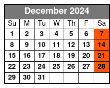 Harlem Gospel Series December Schedule