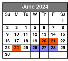 Meet in Hoboken (North) June Schedule