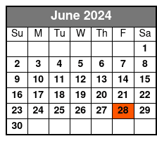 Standard Ticket June Schedule