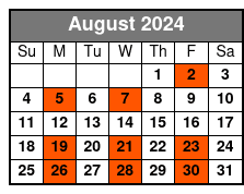 En Français Svp! August Schedule