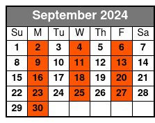 En Français Svp! September Schedule