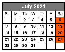 Harlem Saturday Gospel/Brunch July Schedule