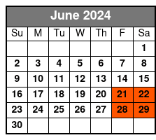 Must-See Manhattan June Schedule