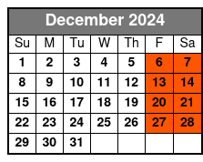Must-See Manhattan December Schedule