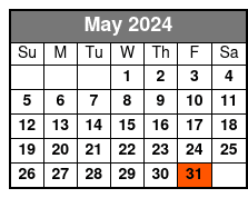 Washington D.C. May Schedule