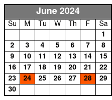 Half Day Guided Tour of Manhattan June Schedule