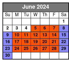Spyscape June Schedule