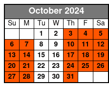 Whitney Museum of American Art October Schedule