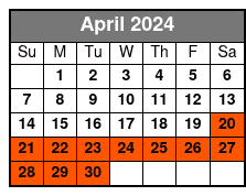 New York Citypass April Schedule
