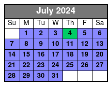 Manhattan Cruise July Schedule