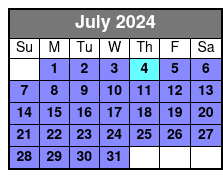 Premier Seating July Schedule