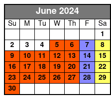 Mezzanine June Schedule