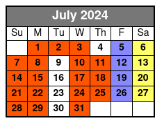 Mezzanine July Schedule