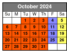 Balcony October Schedule