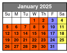 Balcony January Schedule