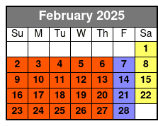 Balcony February Schedule