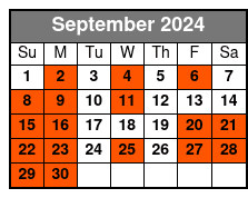 General September Schedule