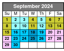 Tour September Schedule