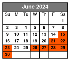 Downtown June Schedule