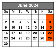 New York To Boston in One Day June Schedule