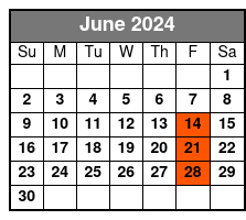 Brooklyn Revolution June Schedule