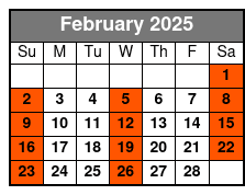 Seven Penn Plaza 8:10am February Schedule