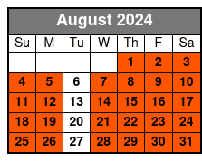 Triple Play August Schedule