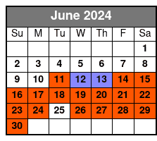 General Admission June Schedule