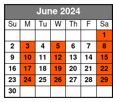 English Tours] June Schedule