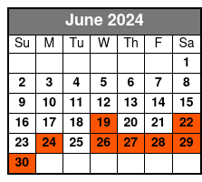 11am Tour June Schedule