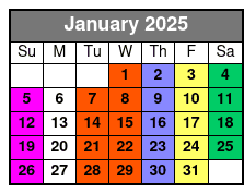 Moonshine January Schedule