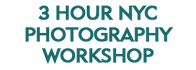 3 Hour NYC Photography Workshop