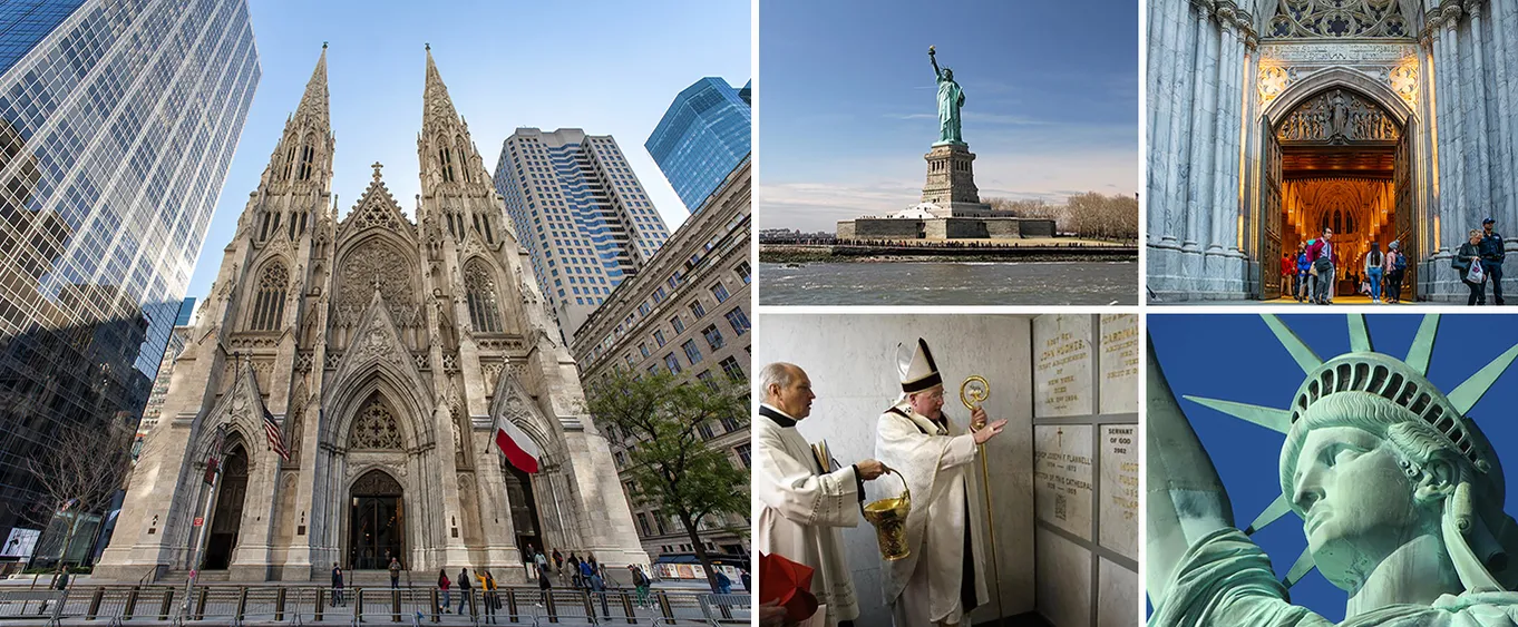 Statue of Liberty and St Patrick's Cathedral Official Tour