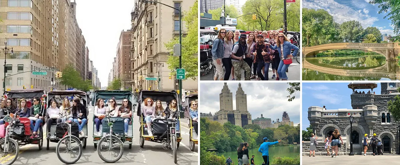 Deluxe 2 Hours Central Park Pedicab Tour